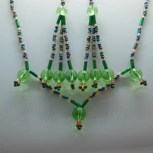 Handmade Earrings and Necklace